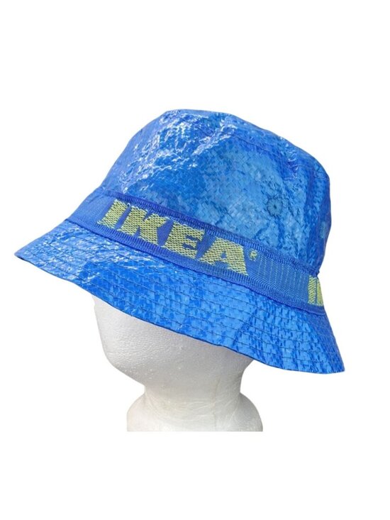 IKEA Other - Ikea Bag KNORVA Limited Edition Bucket Hat Blue Frakta Lined Vented One Size
